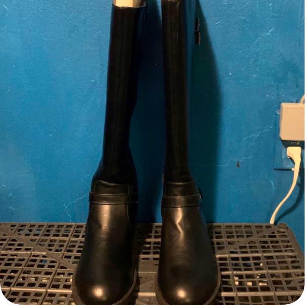 Black New York Transit Boots